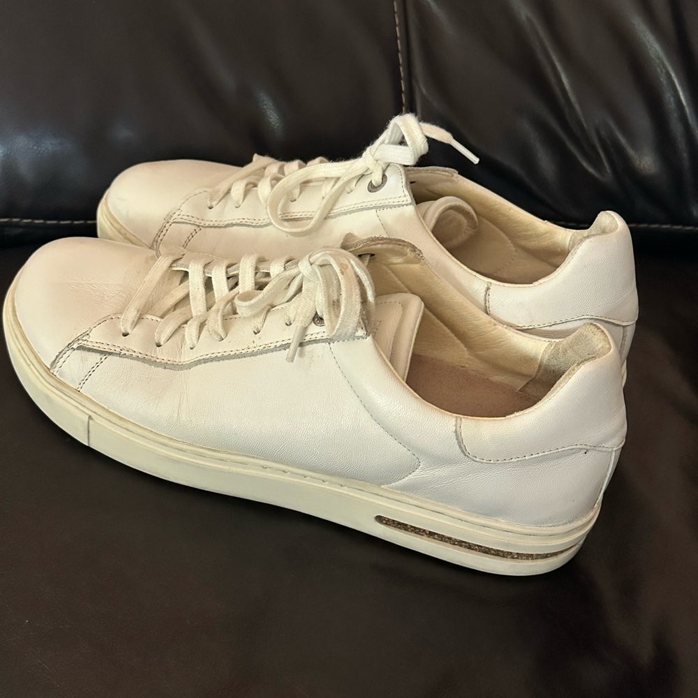 Birkenstock Low Bend Sneakers White Leather